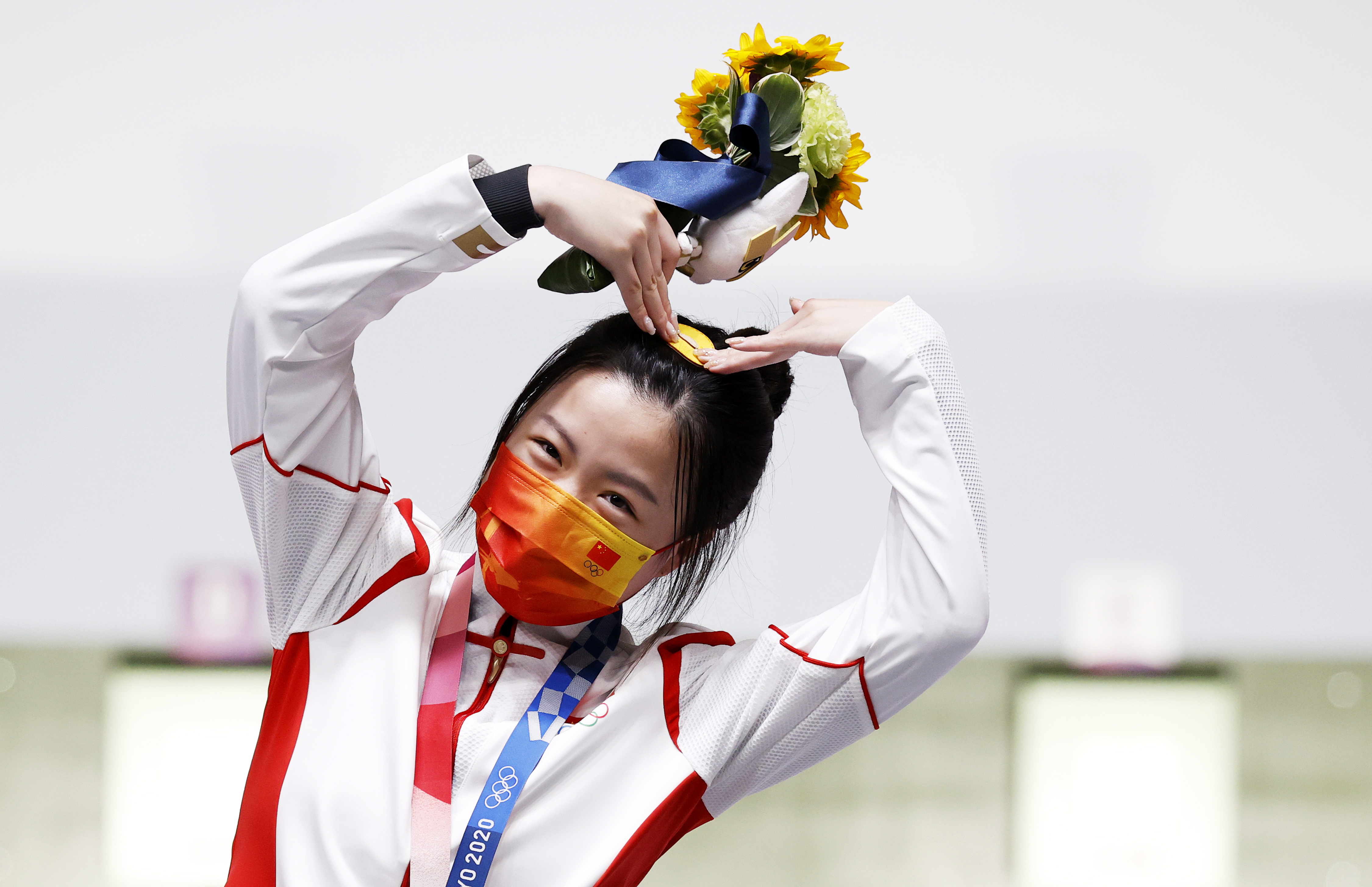 俄罗斯射击名将奥尔申科夺得金牌