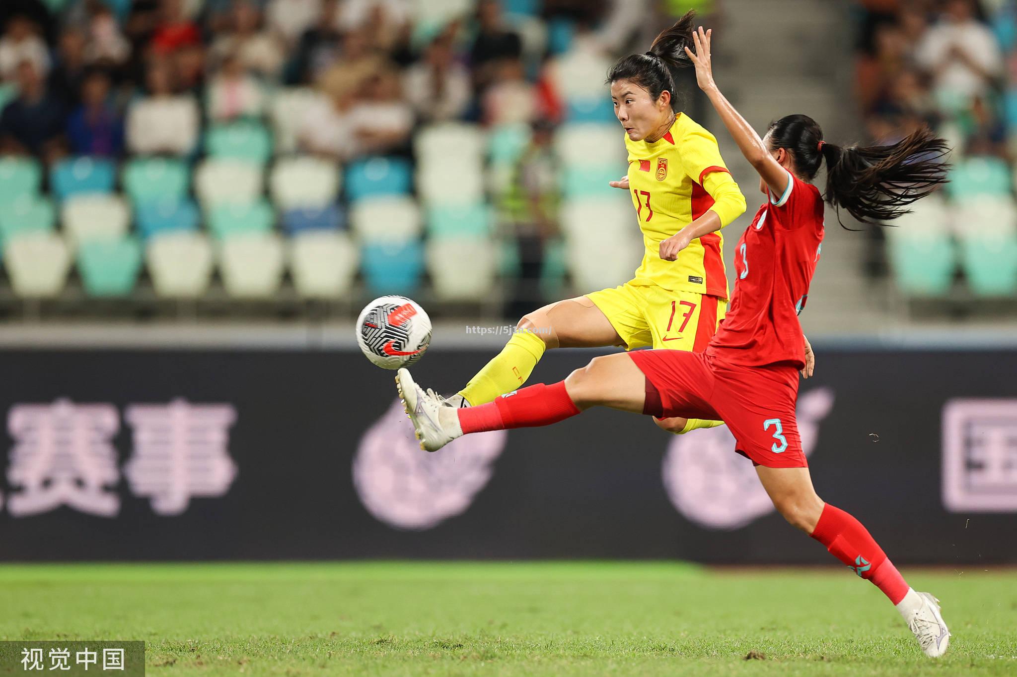 中国女足备战亚洲女足锦标赛，抢先崭露头角