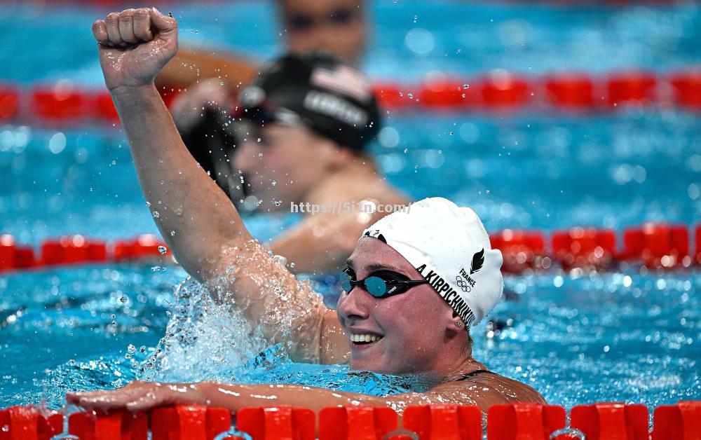 法国游泳队实现非凡突破，史无前例